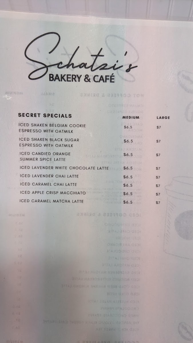 Menu Schatzi's Bakery & Café-6